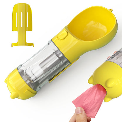 Yellow Water Bottle for Dog | Smart Home Pet Products