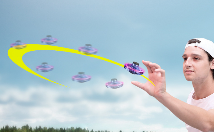 Nano Flyer Rotating Flying Toys | Viral Vendorz 