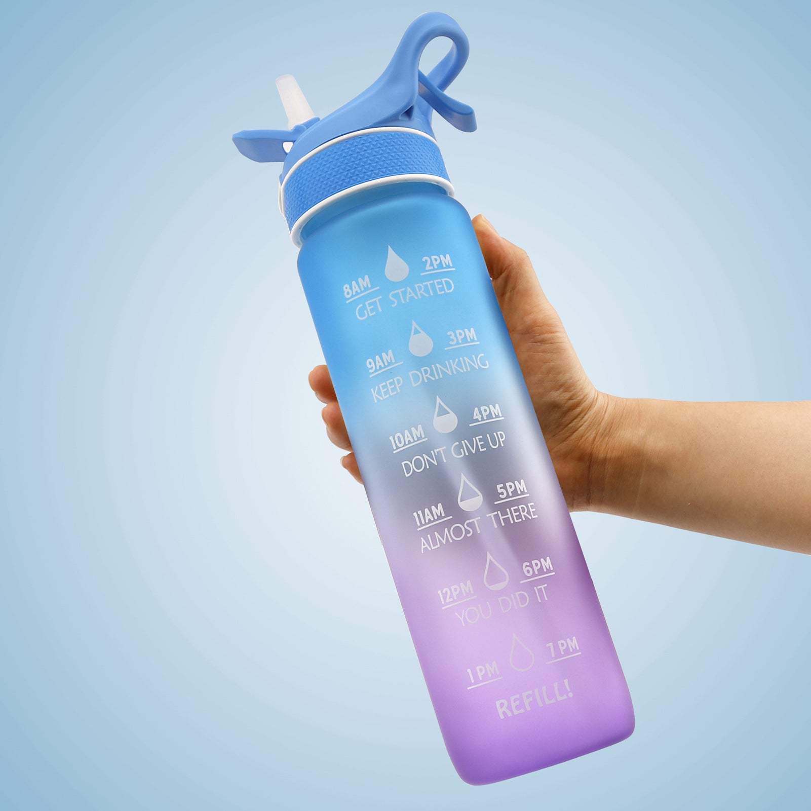 Attractive Colour AquaSpritz Water Bottle | Viral Vendorz