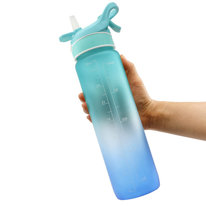 AquaSpritz Water Bottle with Mist Spray