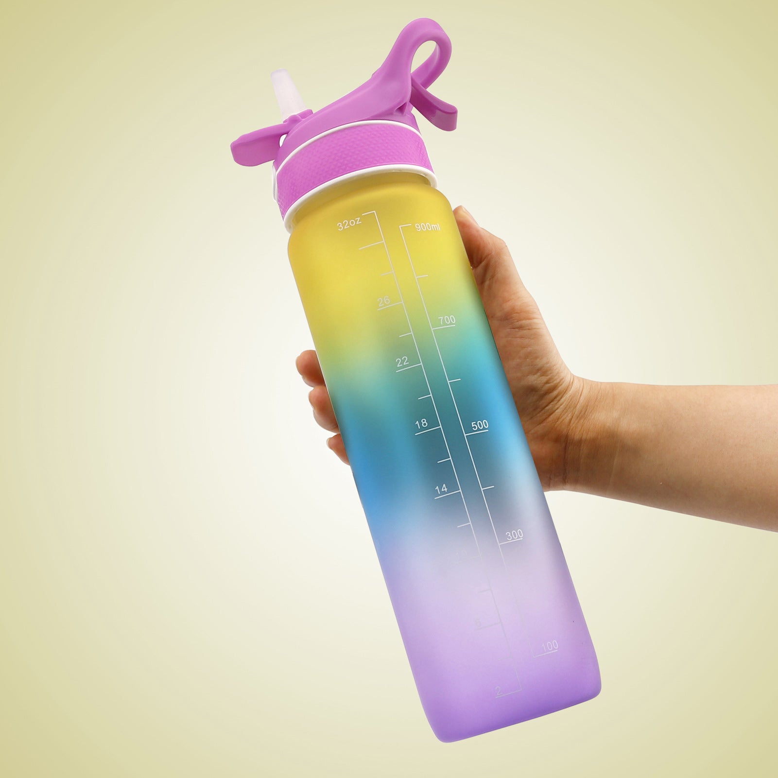 AquaSpritz 1000 ml Attractive Travel Water Bottle | Viral Vendorz