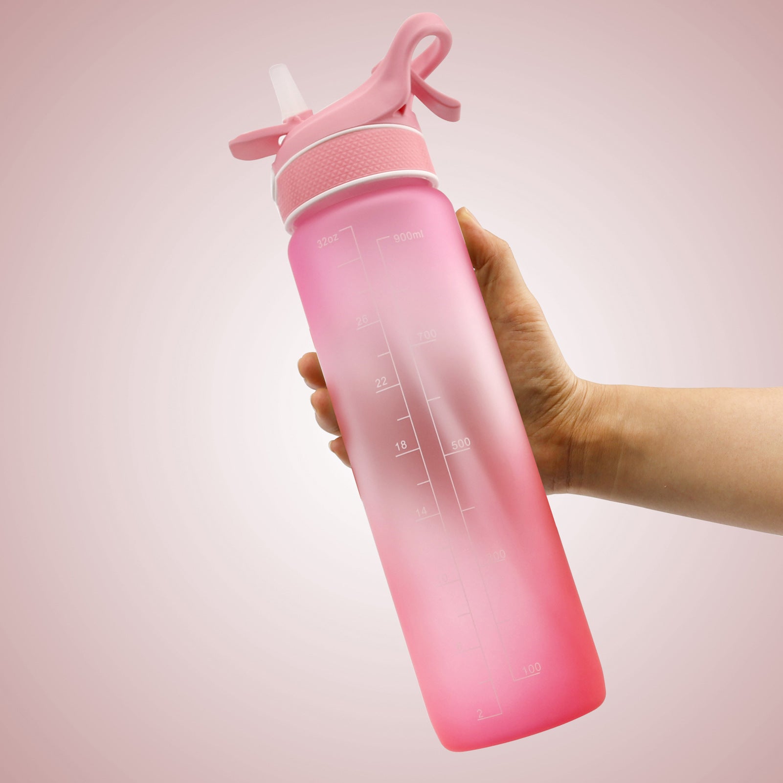 Red Pink AquaSpritz 1000 ml Water Bottle | Viral Vendorz